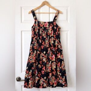 GAP Floral Cotton Sundress Size 12 | Easter Spring Dress with Pockets